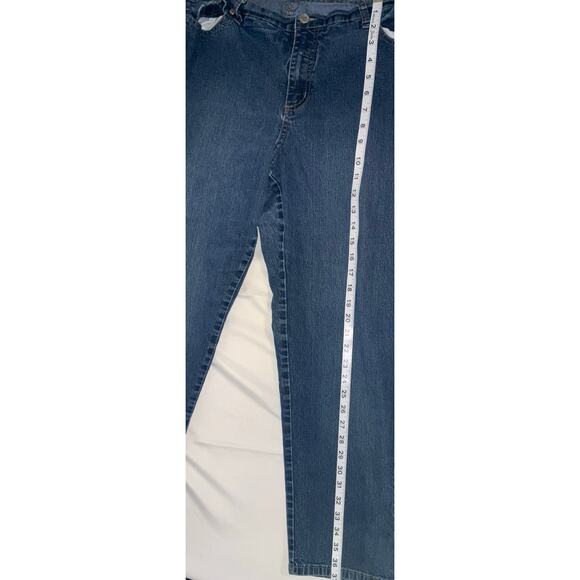 UKA JEANS women's blue jeans pants size 18P - Picture 7 of 10
